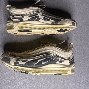 Nike Air Max 97 Black and Cream Sneakers